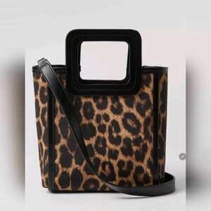 ANN TAYLOR ANIMAL PRINT CROSSBODY BAG